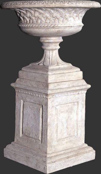 Eastwell Urn with Base - Click Image to Close
