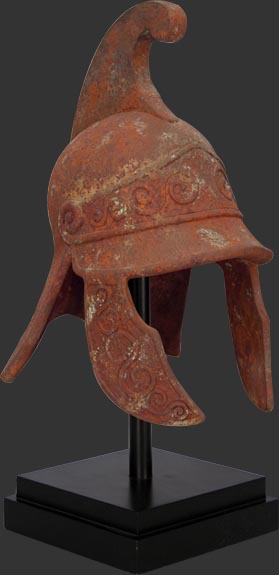 Macedonian Helmet / Fiberglass - Click Image to Close