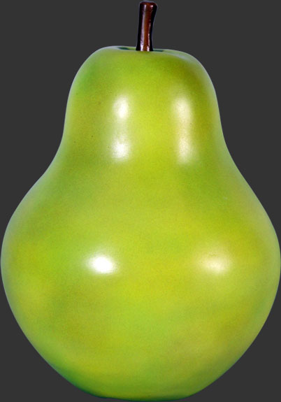 Large Pear 11 inches H. - Click Image to Close