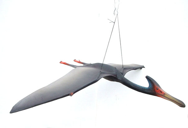 4 Ft. Pterodactyl Statue - Click Image to Close