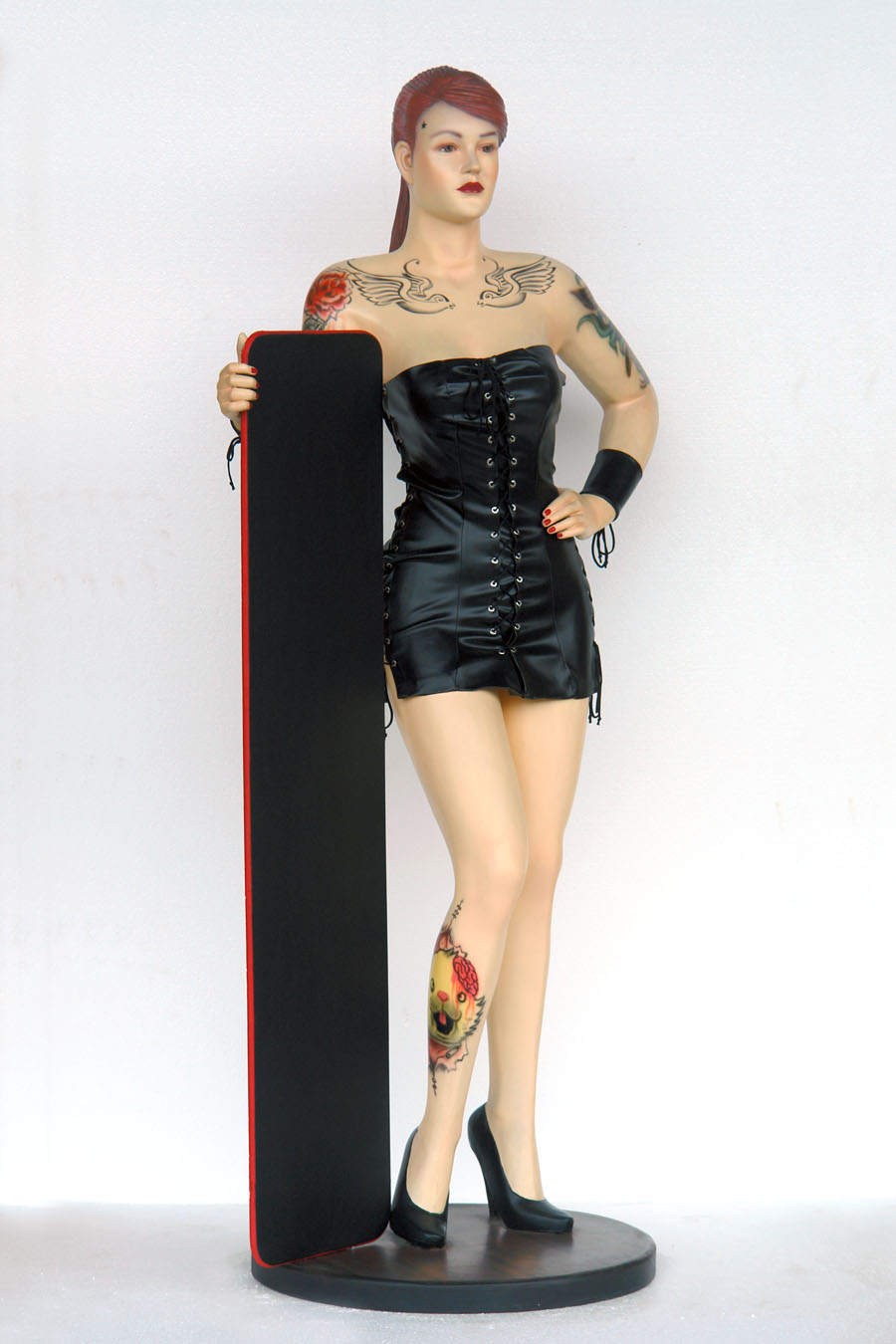 Tattoo Girl 6ft. - Click Image to Close