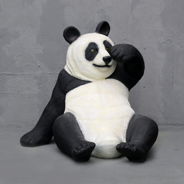 Panda Slouching 2.75 Ft - Click Image to Close