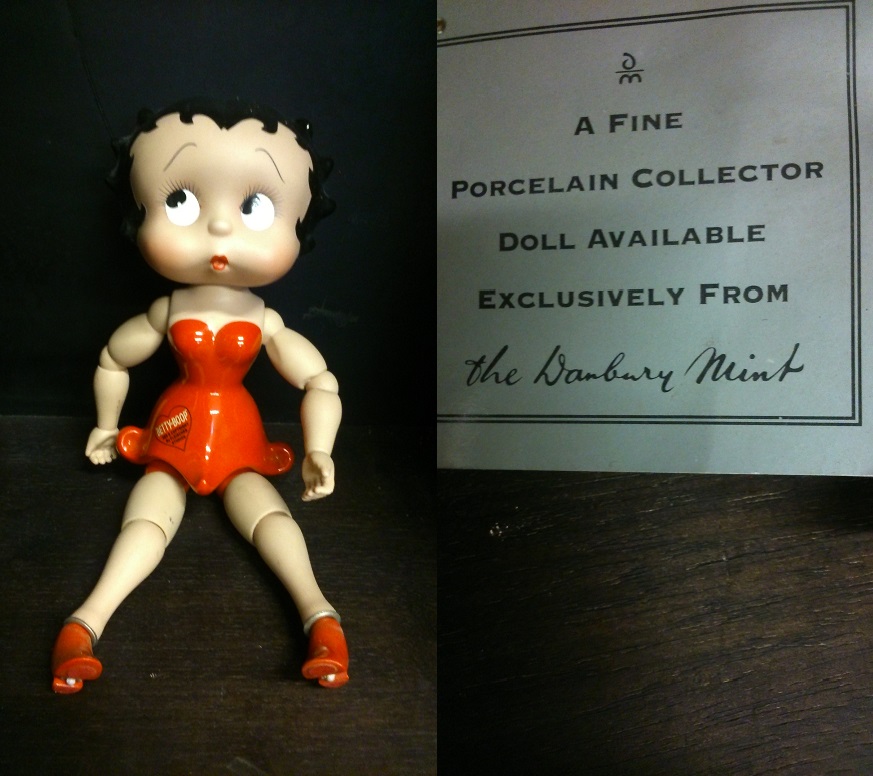 Moving Betty Boop Doll - Click Image to Close