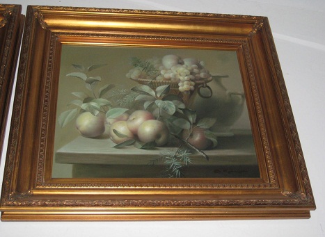 Oil Painting- Fruits - Click Image to Close