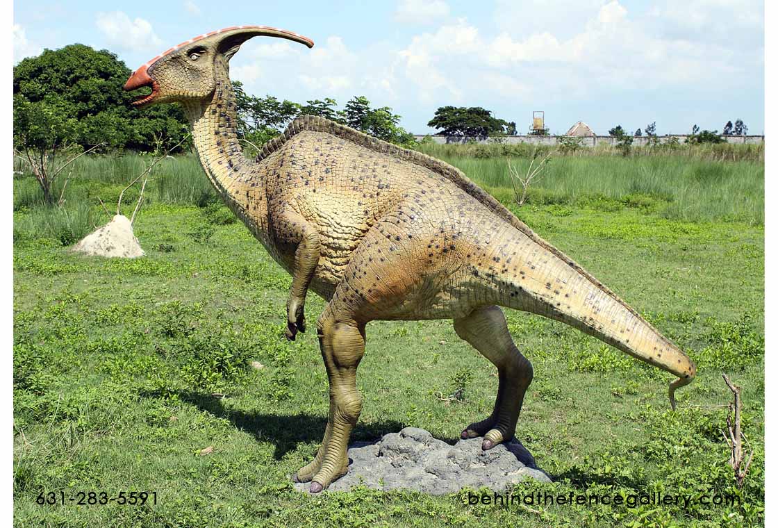 Parasaurolophus Statue - Click Image to Close