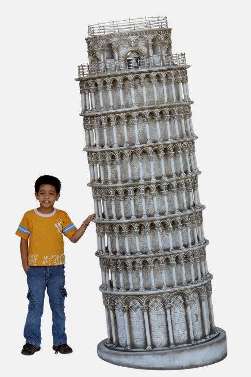 Leaning Tower of Pisa 7 Ft. - Click Image to Close