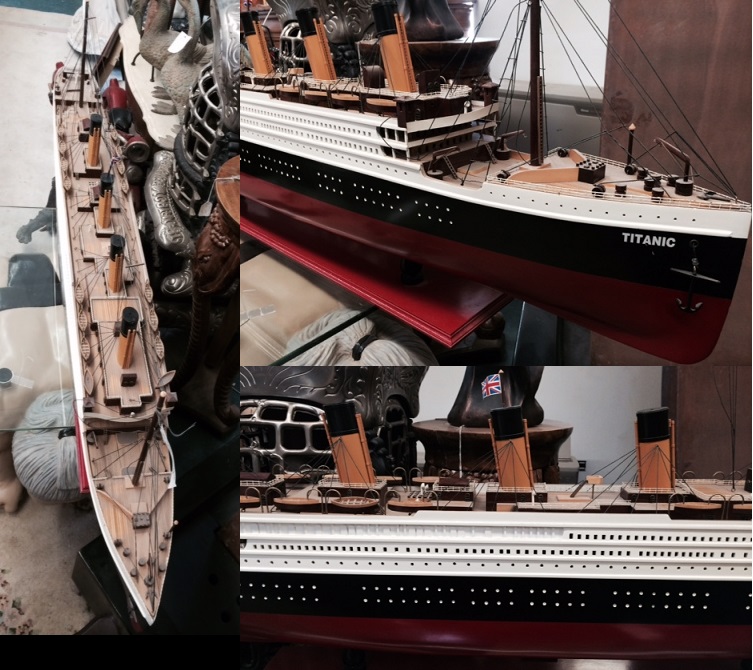Titanic Model Ship - Click Image to Close