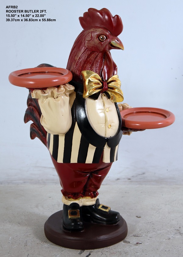 Rooster Butler 2ft. - Click Image to Close