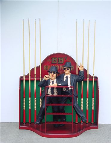 Blues Brothers Billiards Board