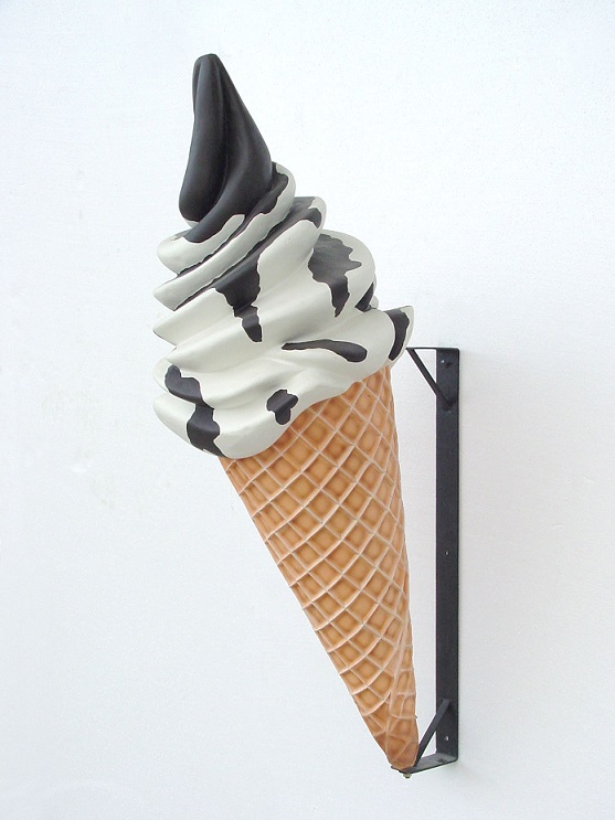 Ice Cream on Cone Choco Sundae Hanging - Click Image to Close