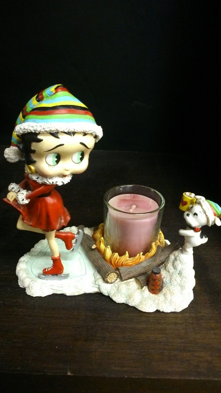 Betty Boop Candlestick - Click Image to Close