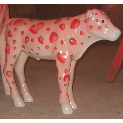 Strawberry Milkshake Newborn Calf - Click Image to Close