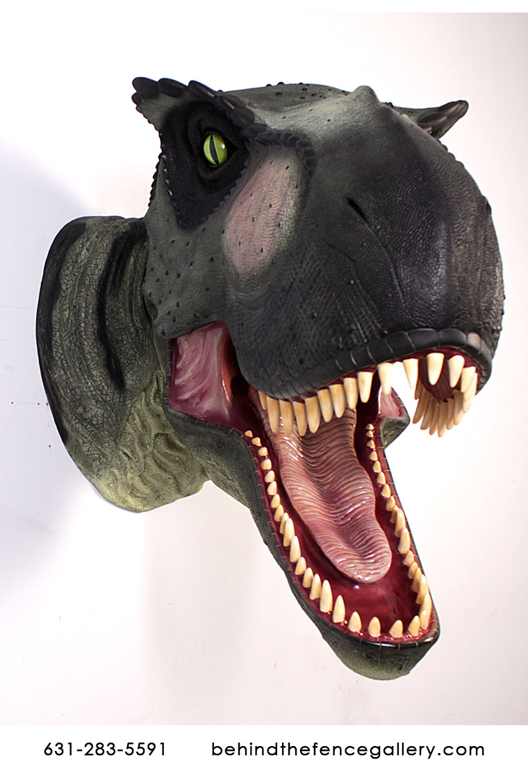 Giant T-Rex Head Wall Mount - Click Image to Close