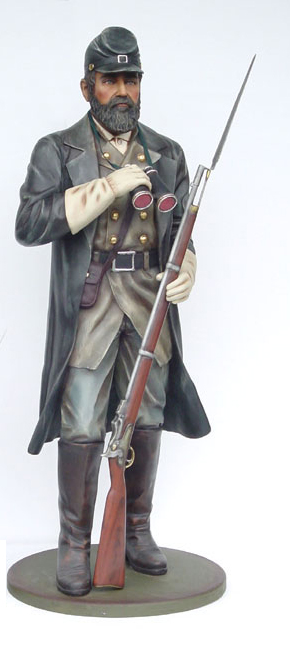 Confederate Soldier 6 ft