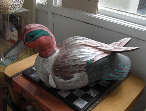 Hand Made Wood Duck - Click Image to Close