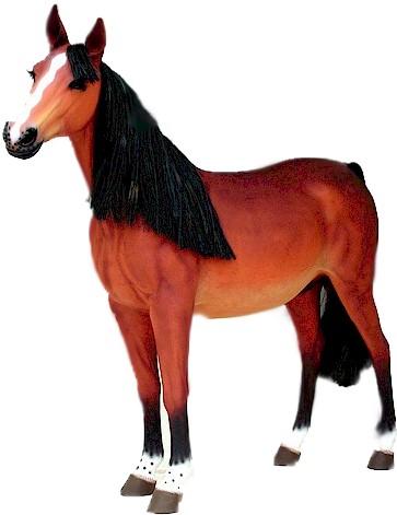 Fiberglass Horse - Life Sized black angus , bull sheep bull sheep horse dog All statues are resin  horse dog farm statue horse statue