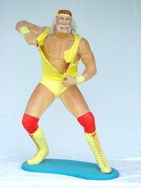 Hulk Hogan 6 ft - Click Image to Close