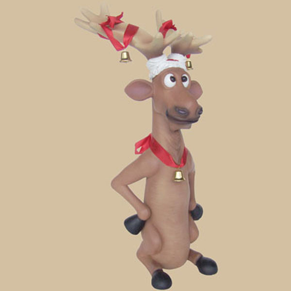 Funny Reindeer Standing(small)