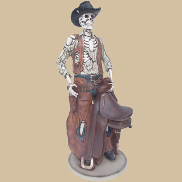 Skeleton Cowboy - Click Image to Close