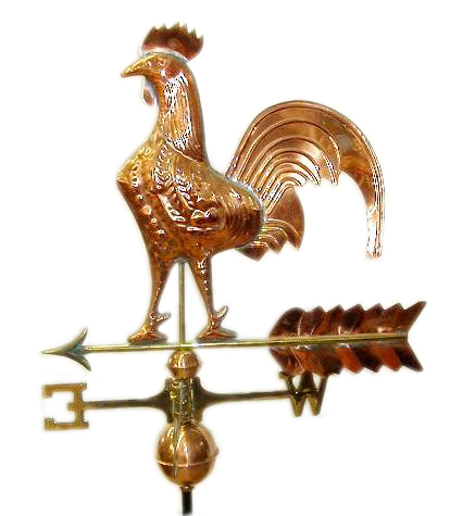 Rooster Weather Vane - Click Image to Close