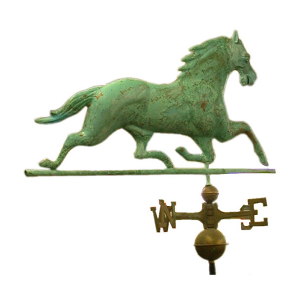 Full Bodied Horse Weather Vane - Click Image to Close