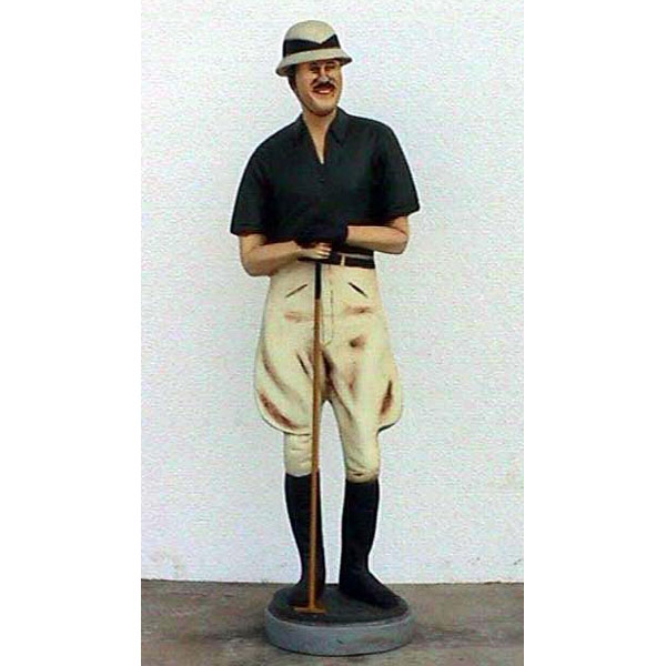 Polo Player Statues - Click Image to Close