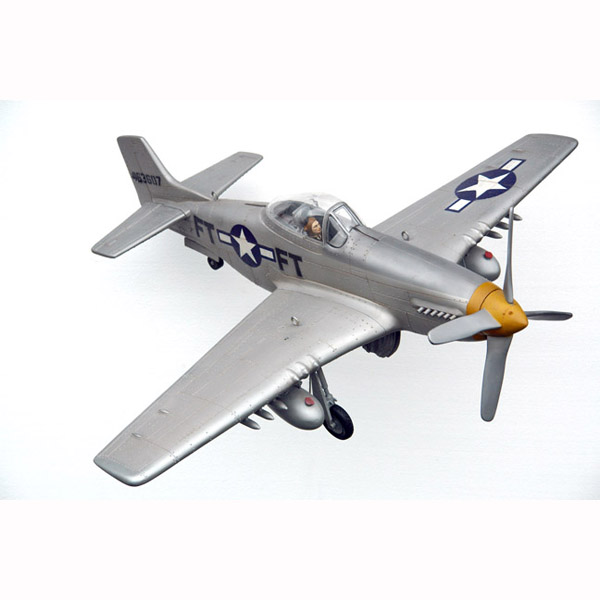 Mustang Model Airplane (small) - Click Image to Close