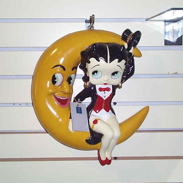 Betty Boop on the Moon - Click Image to Close