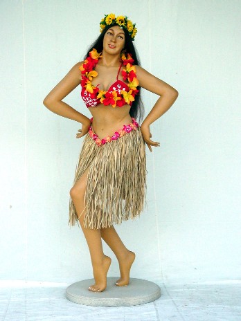 Hawaiian Hula Girl - Click Image to Close