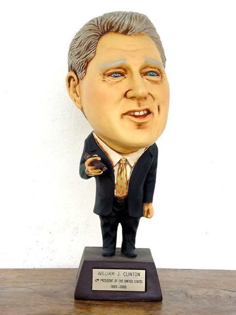W J Clinton Statue