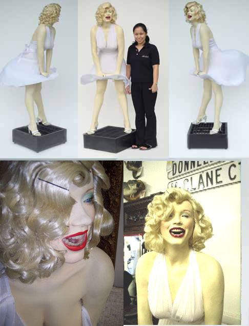 Statue of Marilyn Monroe
