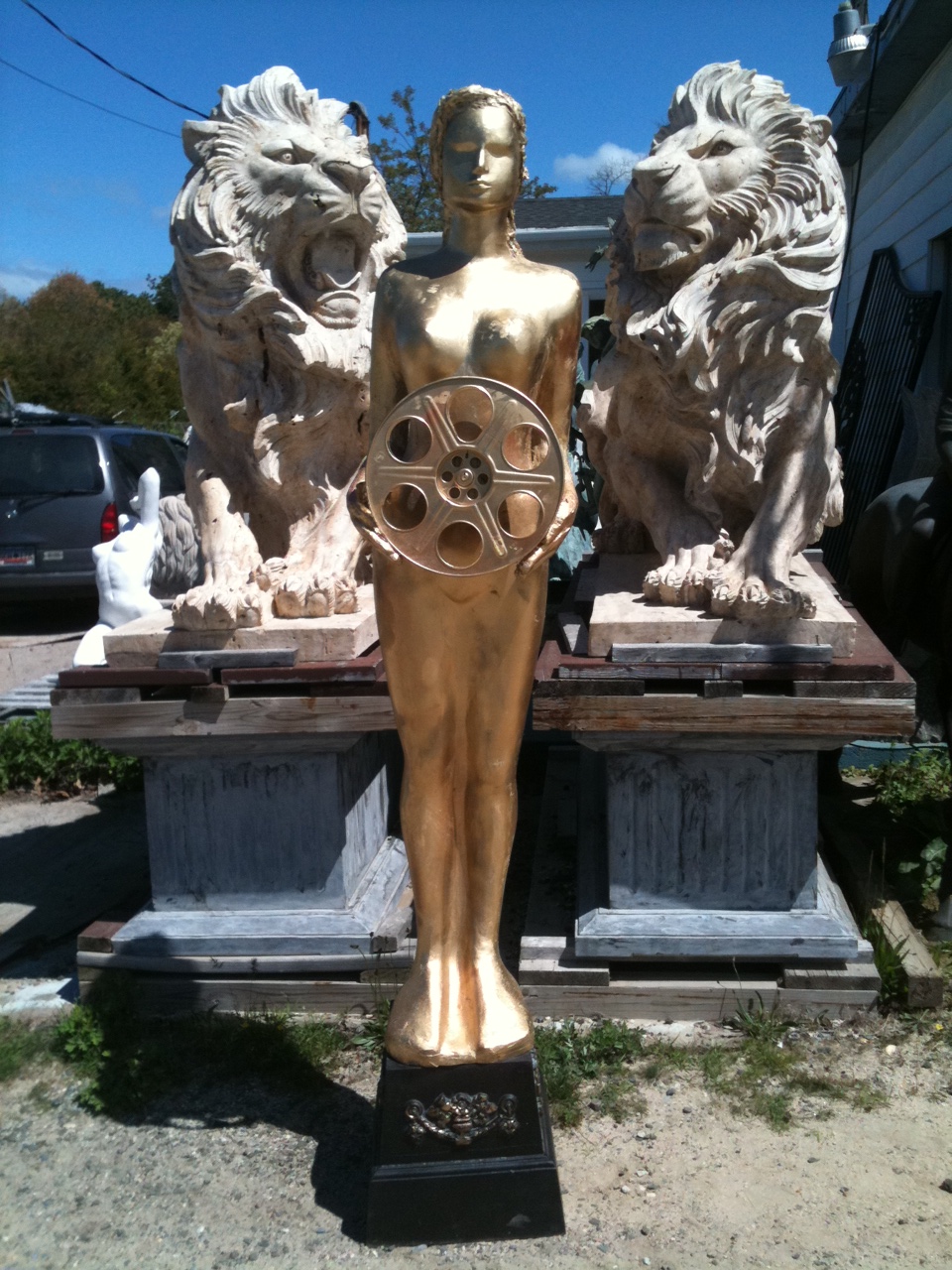 Gold Award Statue for Sale or Rent Gold Award Statue not a oscar statue award statue