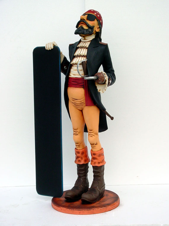 Butler holds a Tray - (Reduced for Clearance)