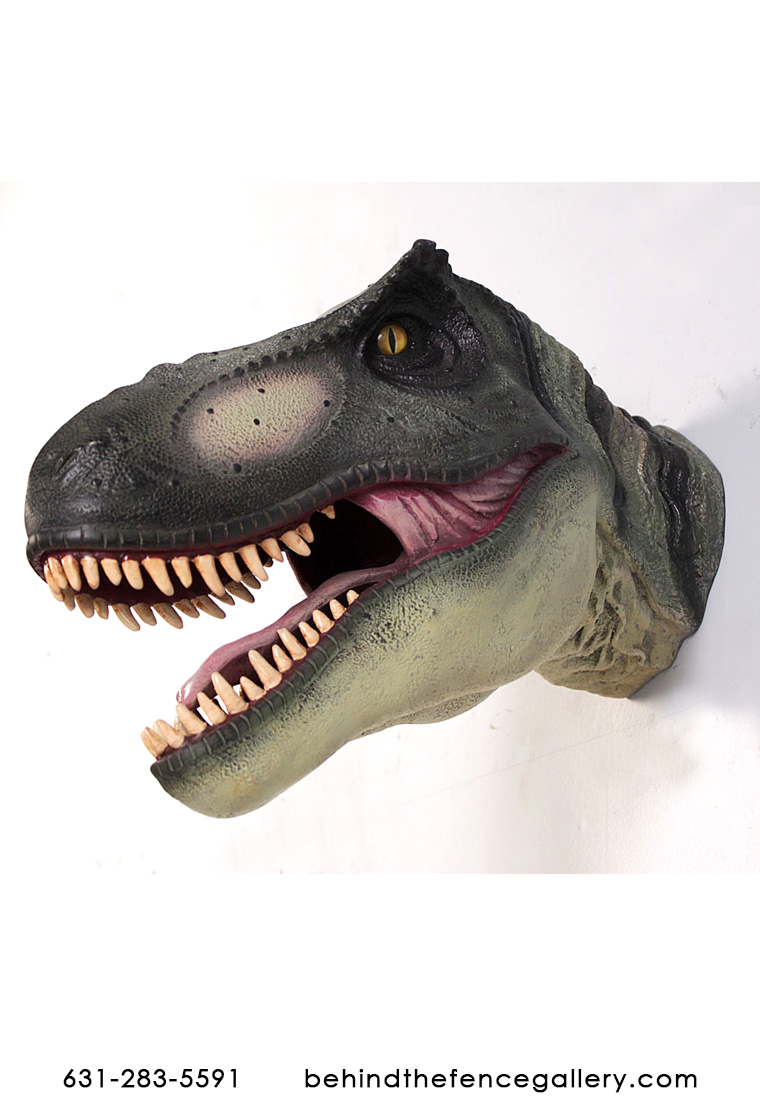 T-Rex Head Wall Mount - Click Image to Close